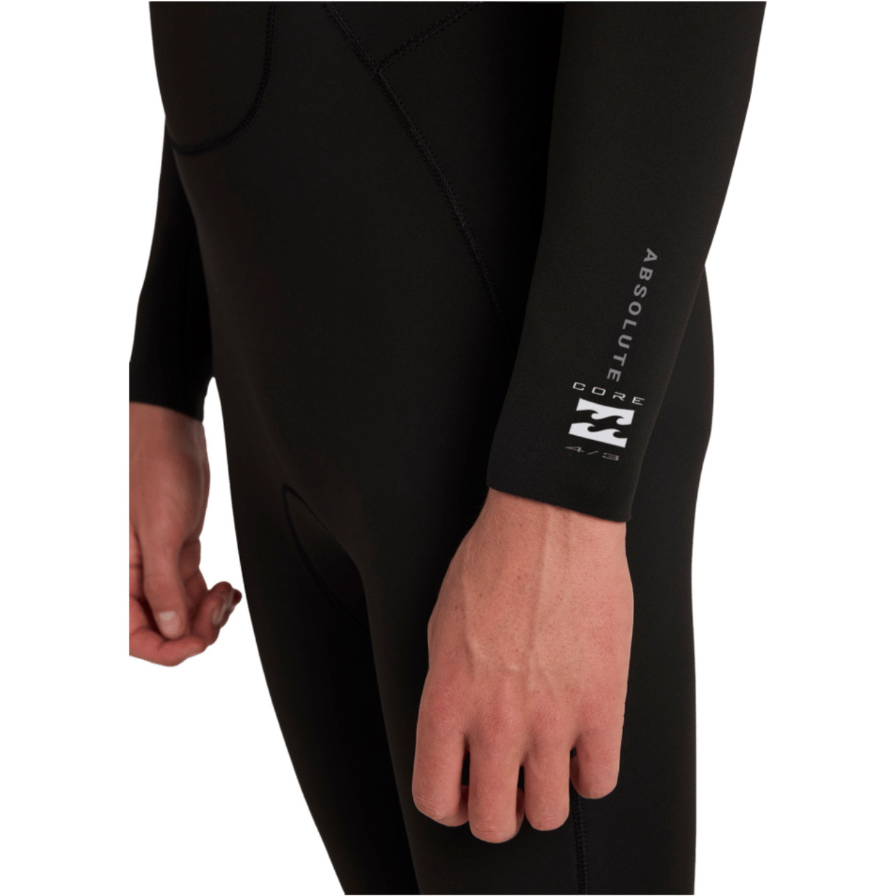 2026 Billabong Mens Absolute Core 4/3mm Chest Zip Wetsuit ABYW100294 - Black